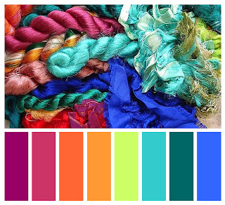 Colourful rope