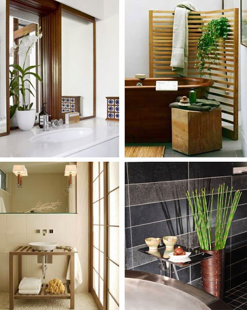 Zen Bathroom Collage Image