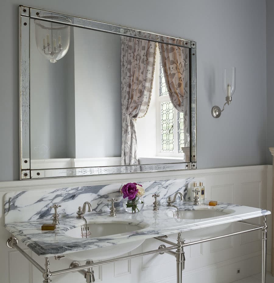 Classic Tudor Guest Bathroom
