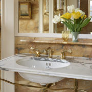 The Leawood Lever 3 Hole Basin Mixer