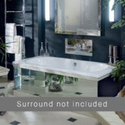 The Baby Lomond Overmounted Cast Iron Bath Tub