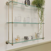 Triple Glass Shelf