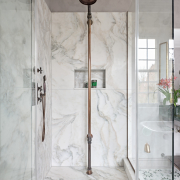 The Grand Floor Standing Shower Pipe