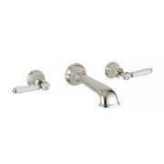 The Coll Lever Wall Mounted 3-Hole Bath Mixer