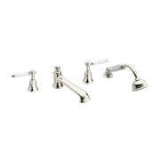 The Coll Lever 4-Hole Bath & Shower Mixer