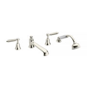 The Coll Lever 4-Hole Bath & Shower Mixer