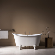 The Torridge Cast Iron Bath With Ball & Claw Feet