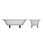 The Ness Large Undermounted Cast Iron Bath Tub