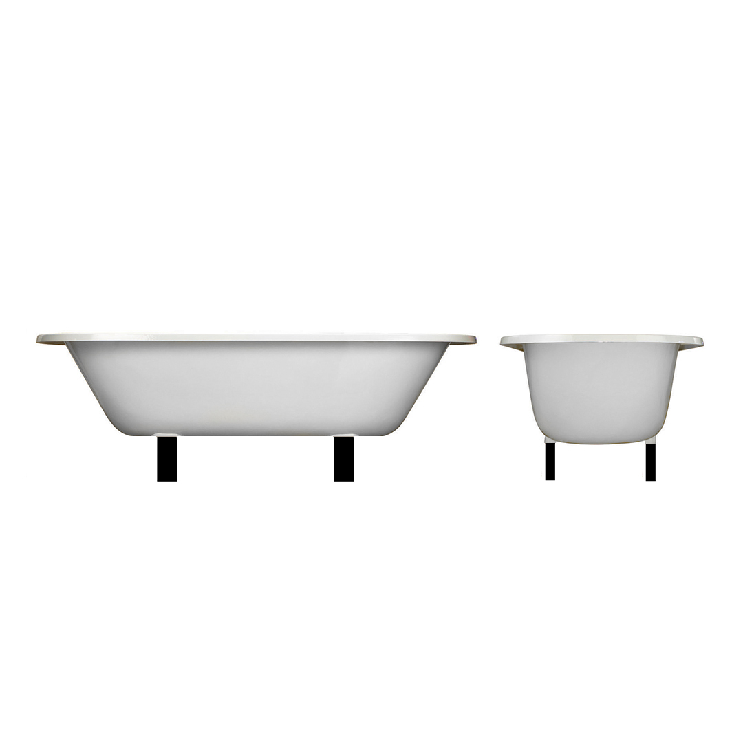 The Ness Large Undermounted Cast Iron Bath Tub