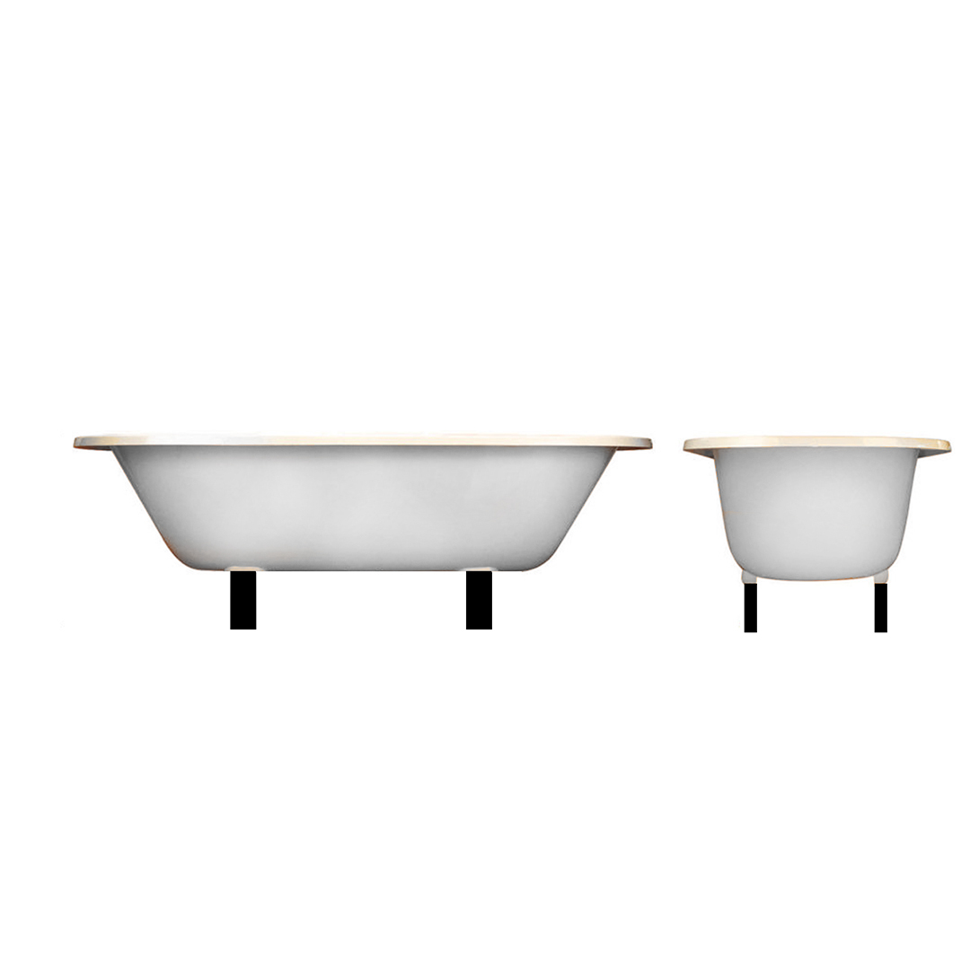 The Lomond Large Overmounted Cast Iron Bath Tub