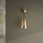 The Single Dalby Light, Antique Conical Shade