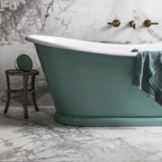 The Wye Large Bateau Cast Iron Bath Tub