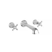 The Mull Wall Mounted 3-Hole Bath Mixer