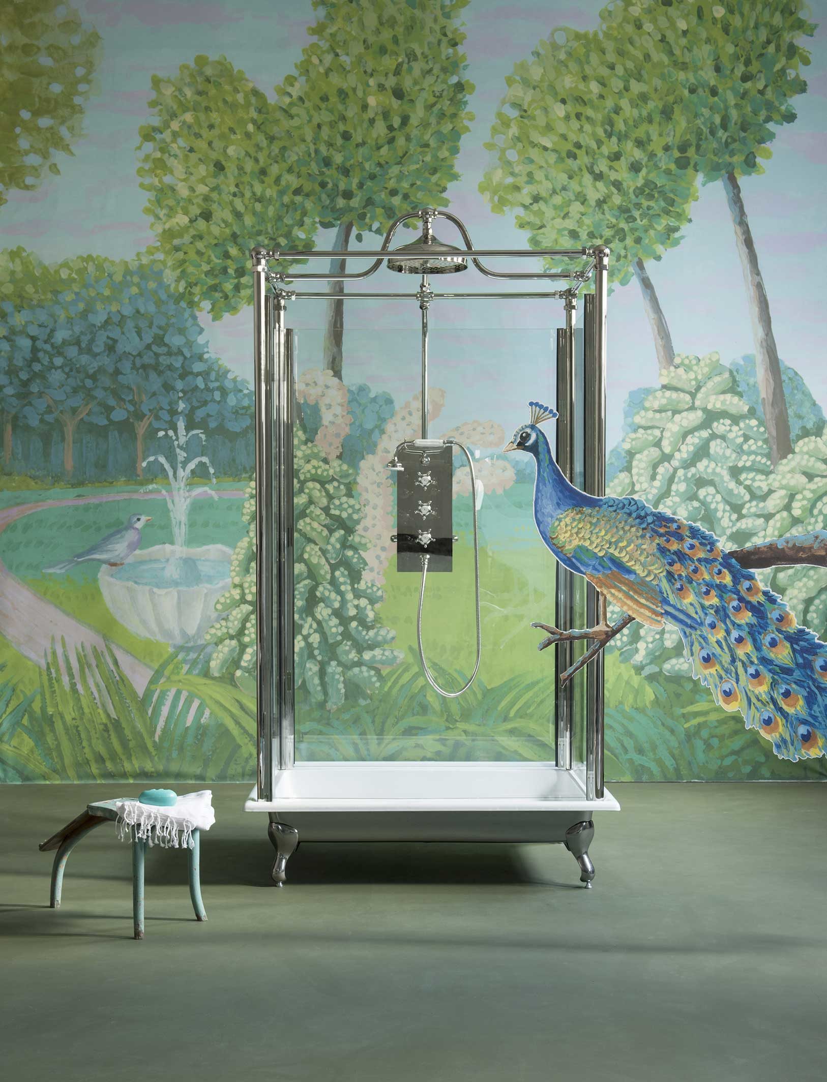 The Severn Freestanding Shower