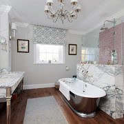 The Tamar Cast Iron Skirted Bath Tub