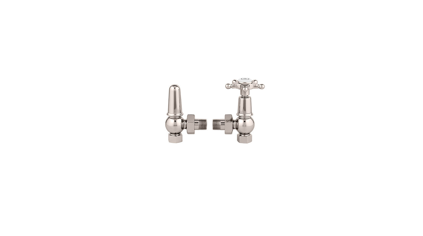 Pair Manual 1/2 Inch Radiator Valves