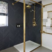 The Dalby Surface Mounted Shower, Straight Arm