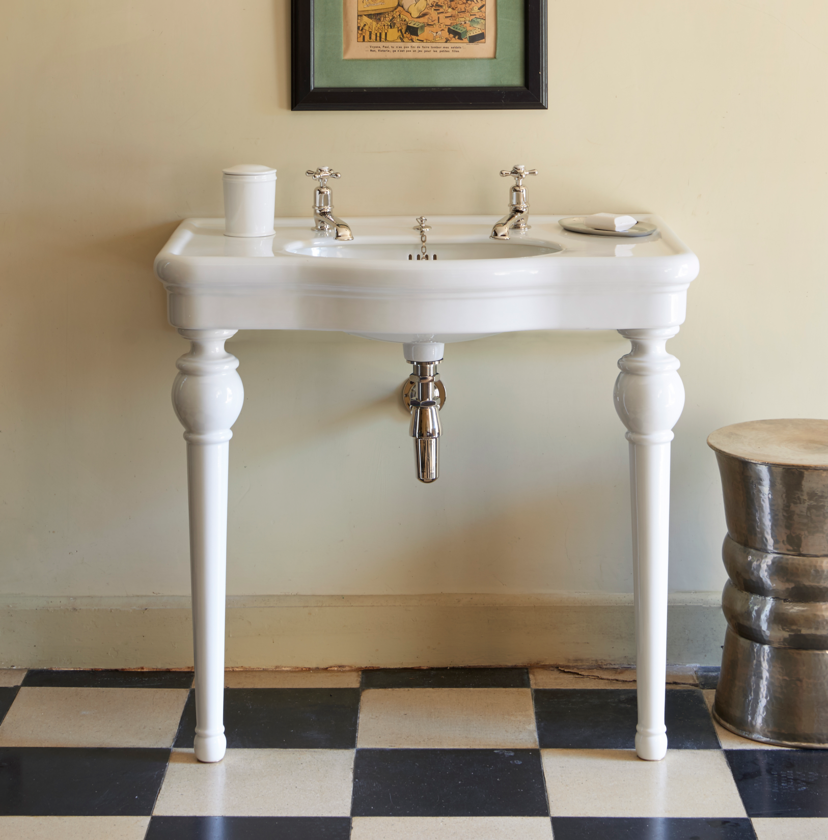 The Single China Windermere Vanity Basin