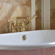 The Leawood Floor Standing Bath & Shower Mixer