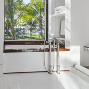 The Leawood Floor Standing Bath & Shower Mixer