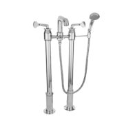 The Leawood Floor Standing Bath & Shower Mixer