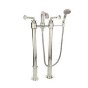 The Leawood Floor Standing Bath & Shower Mixer