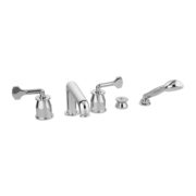 The Leawood 5-Hole Bath & Shower Mixer