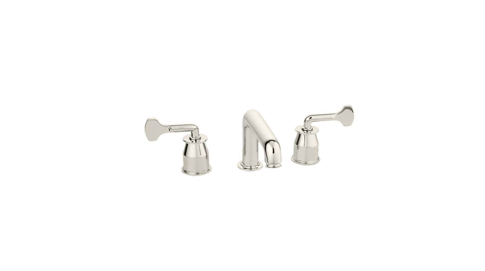 The Leawood Lever 3 Hole Basin Mixer