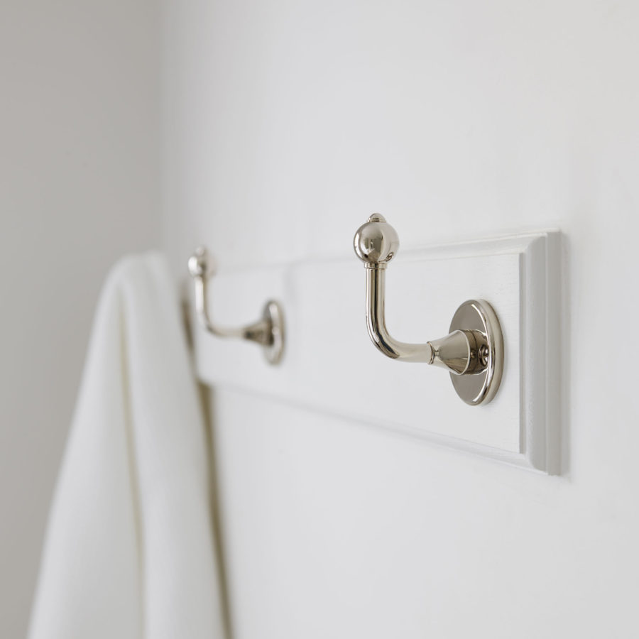 Bathroom robe hooks