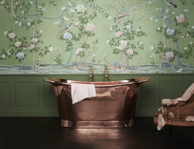 The Tyne copper interior and exterior