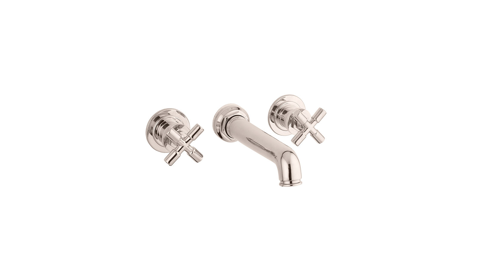The Bestwood X Head Wall Mounted 3-Hole Bath Mixer
