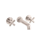 The Bestwood X Head Wall Mounted 3-Hole Bath Mixer