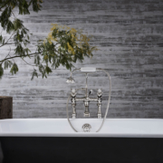 The Avon Cast Iron Skirted Bath Tub