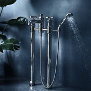 The Bestwood X Head Floor Standing Bath & Shower Mixer