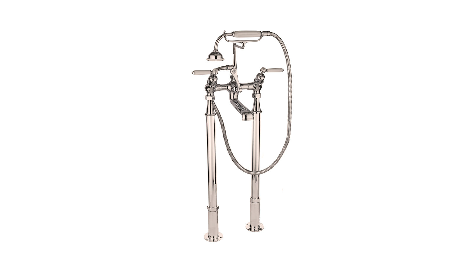 The Coll Bath & Shower Mixer With Floor Standing Legs