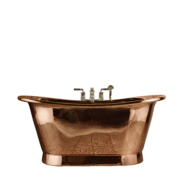 The Baby Tyne Copper Bath Tub With Copper Exterior