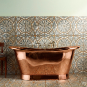 The Baby Tyne Copper Bath Tub With Copper Exterior