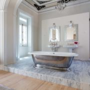 The Single Dalby Light, Fluted Glass Shade