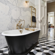 The Humber Cast Iron Skirted Bath Tub