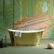 The Brass Usk Bateau Cast Iron Bath Tub