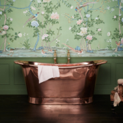 The Tyne Copper Bath Tub With Copper Exterior