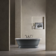 The Meon Cast Iron Skirted Bath Tub