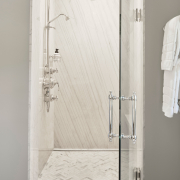 The Dalby Surface Mounted Shower, Straight Arm
