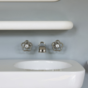 The Bibury Extended Spout Wall Mounted 3-hole basin Mixer