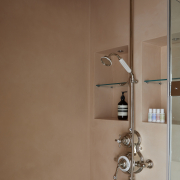 The Dalby Surface Mounted Shower, Straight Arm