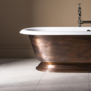 The Burnished Copper Tay Cast Iron Bath Tub