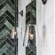The Single Dalby Light, Conical Glass Shade