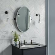 The Coll Lever 3 Hole Basin Mixer