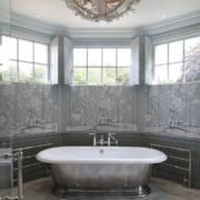 3-Bar Floor Mounted Towel Rail