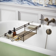 The Leawood Wall Mounted 3-Hole Bath Mixer